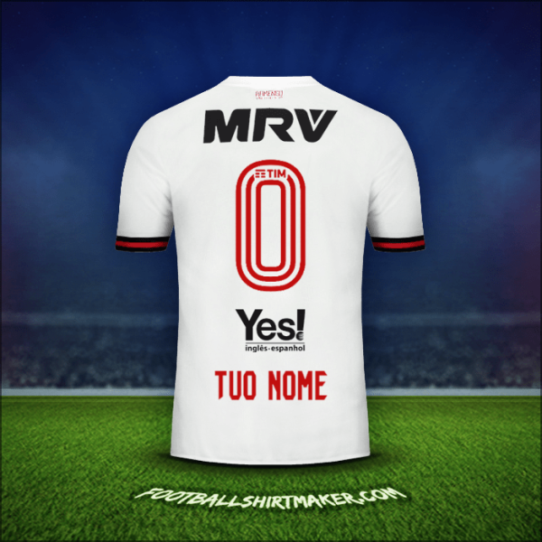 Maglia Flamengo 2017/18 Seconda -  tuo nome - 0