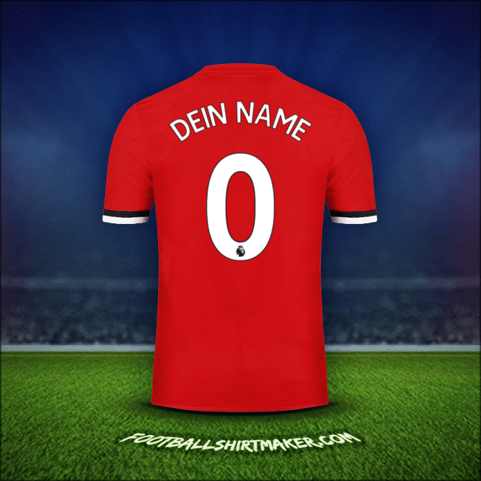 Trikot Manchester United 2017/18 -  dein name - 0