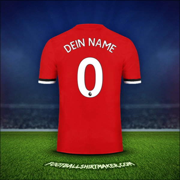Trikot Manchester United 2017/18 -  dein name - 0