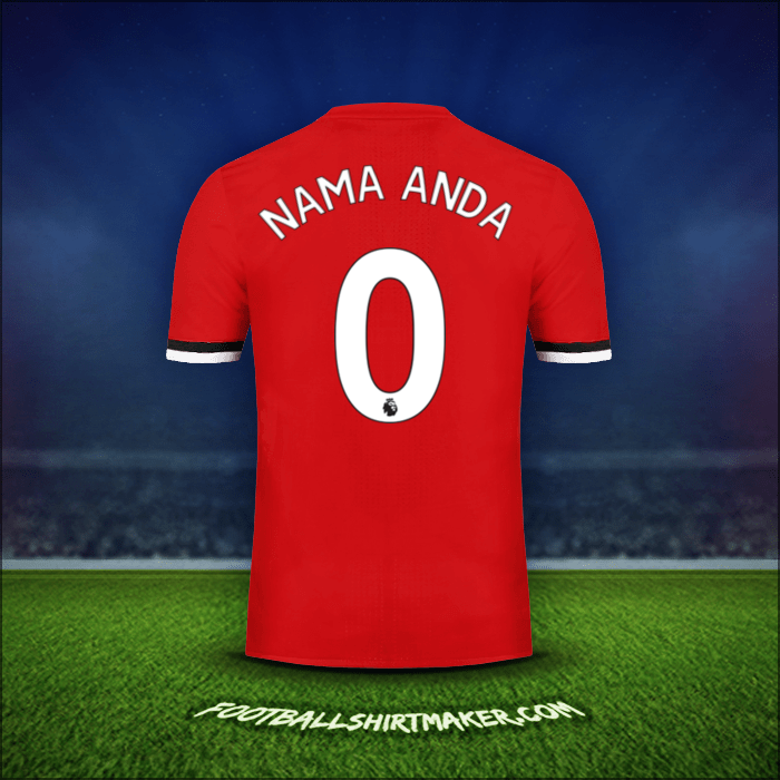 Jersey Manchester United 2017/18 -  nama anda - 0