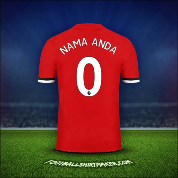 Jersey Manchester United 2017/18 -  nama anda - 0