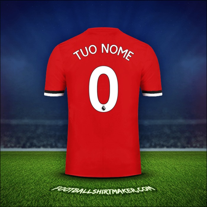 Maglia Manchester United 2017/18 -  tuo nome - 0