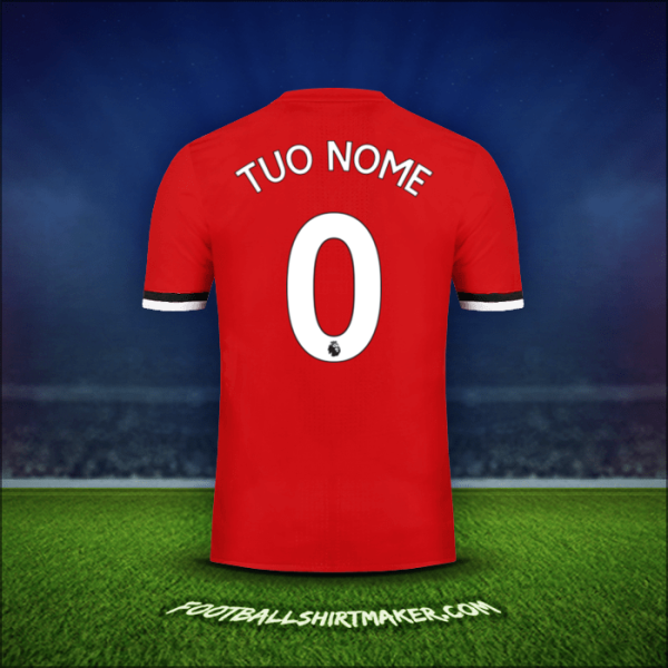 Maglia Manchester United 2017/18 -  tuo nome - 0