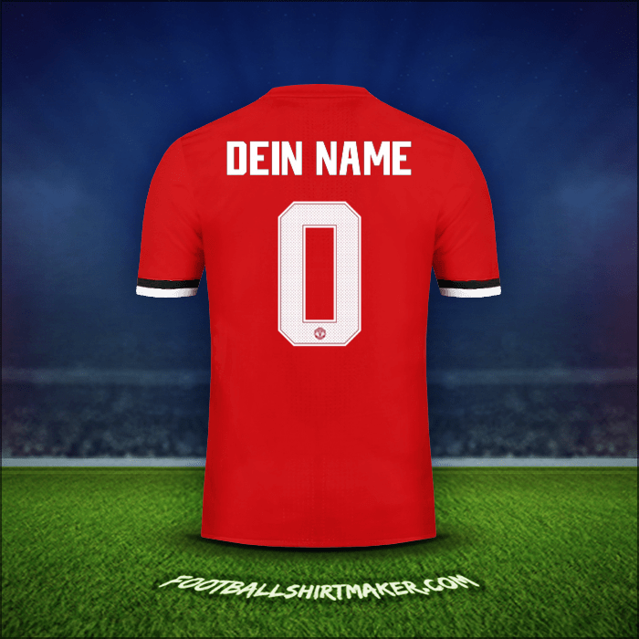 Trikot Manchester United Cup 2017/18 -  dein name - 0