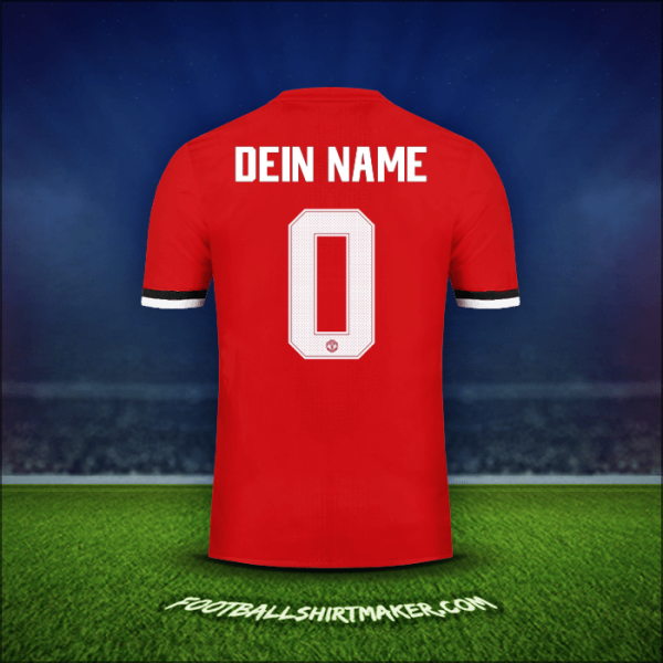 Trikot Manchester United Cup 2017/18 -  dein name - 0