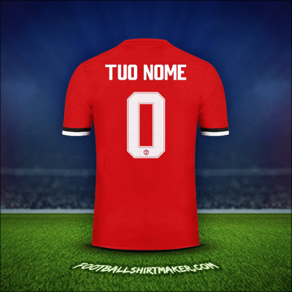 Maglia Manchester United Cup 2017/18 -  tuo nome - 0