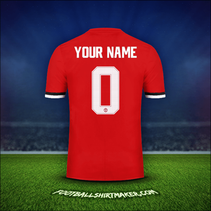 Jersey Manchester United Cup 2017/18 -  your name - 0