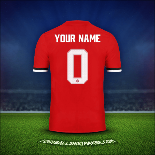 Jersey Manchester United Cup 2017/18 -  your name - 0
