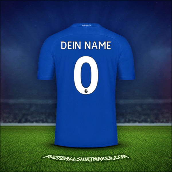 Trikot Chelsea 2017/18 -  dein name - 0