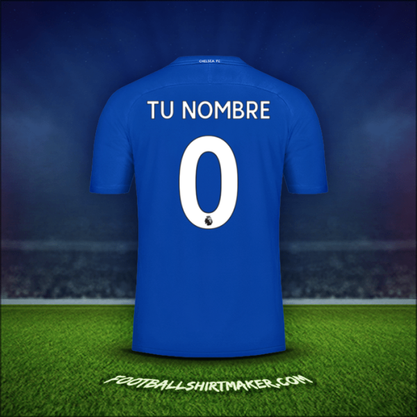 Camiseta Chelsea 2017/18 -  tu nombre - 0