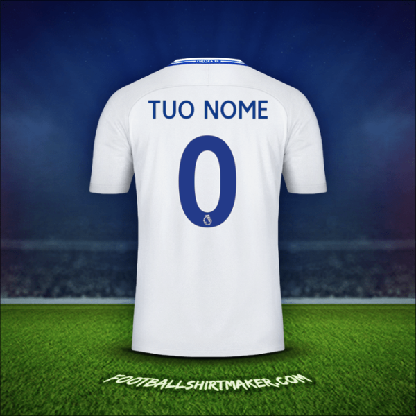 Maglia Chelsea 2017/18 Seconda -  tuo nome - 0