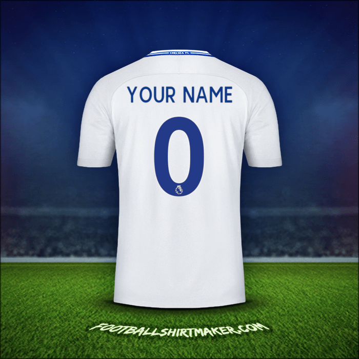 Jersey Chelsea 2017/18 Away -  your name - 0