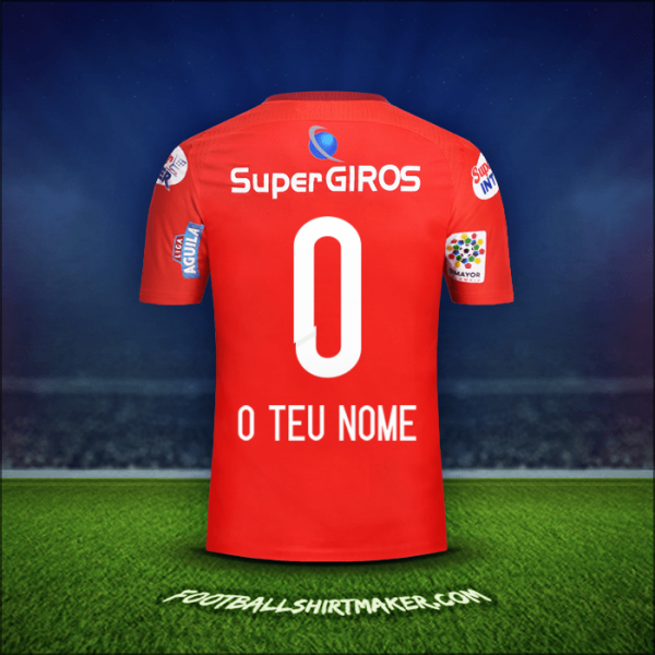 Camisola America de Cali 2017 -  o teu nome - 0