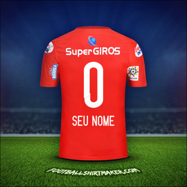 Camisa America de Cali 2017 -  seu nome - 0