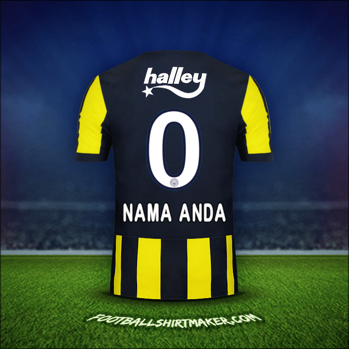 Jersey Fenerbahce SK 2017/18 -  nama anda - 0