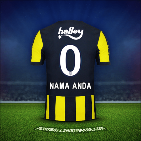 Jersey Fenerbahce SK 2017/18 -  nama anda - 0