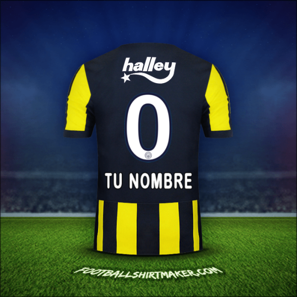 Camiseta Fenerbahce SK 2017/18 -  tu nombre - 0