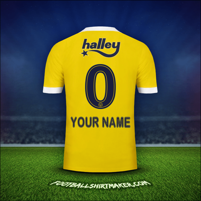 Shirt Fenerbahce SK 2017/18 Away -  your name - 0