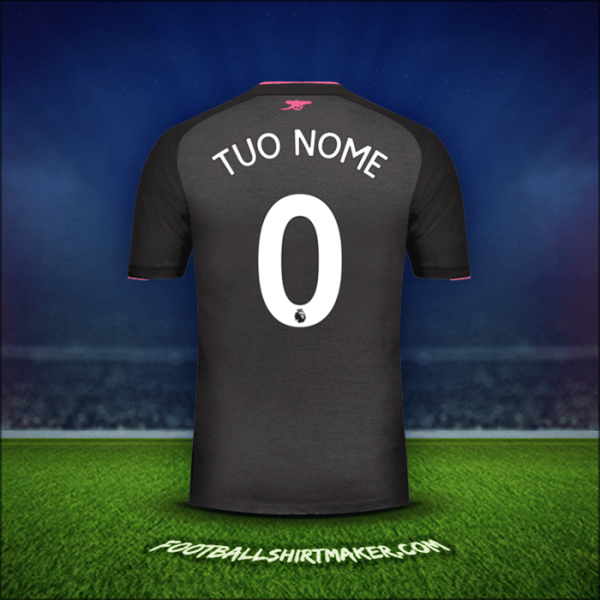 Maglia Arsenal 2017/18 Terza -  tuo nome - 0