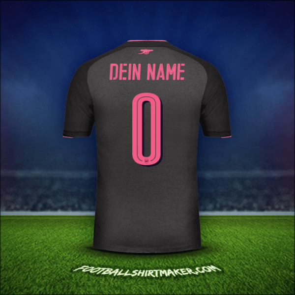 Trikot Arsenal Cup 2017/18 Dritte -  dein name - 0