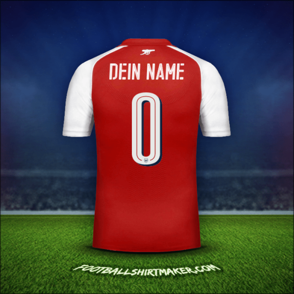 Trikot Arsenal Cup 2017/18 -  dein name - 0