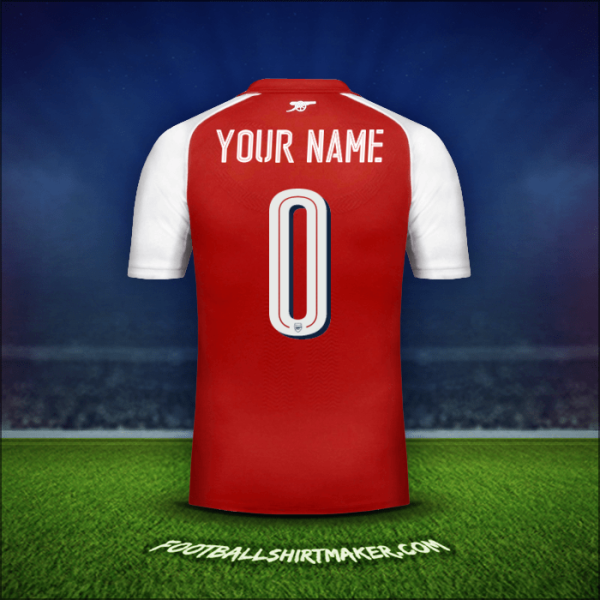 Shirt Arsenal Cup 2017/18 -  your name - 0