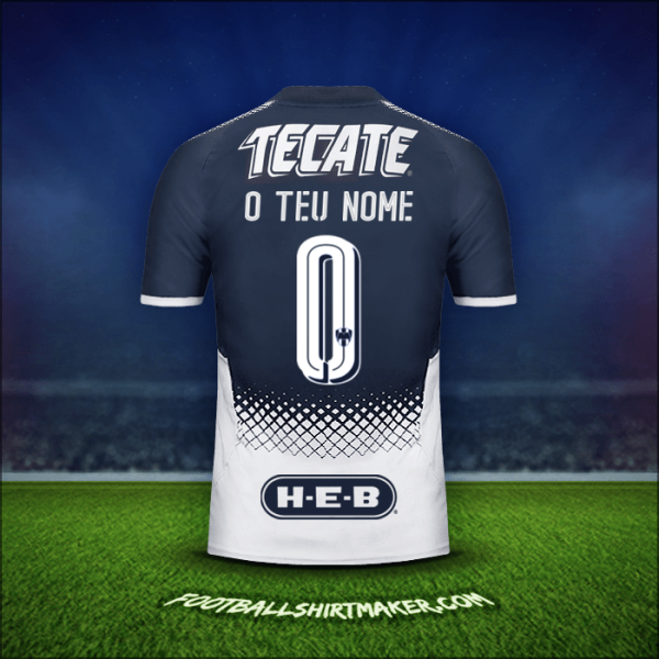 Camisola Monterrey 2017/18 -  o teu nome - 0