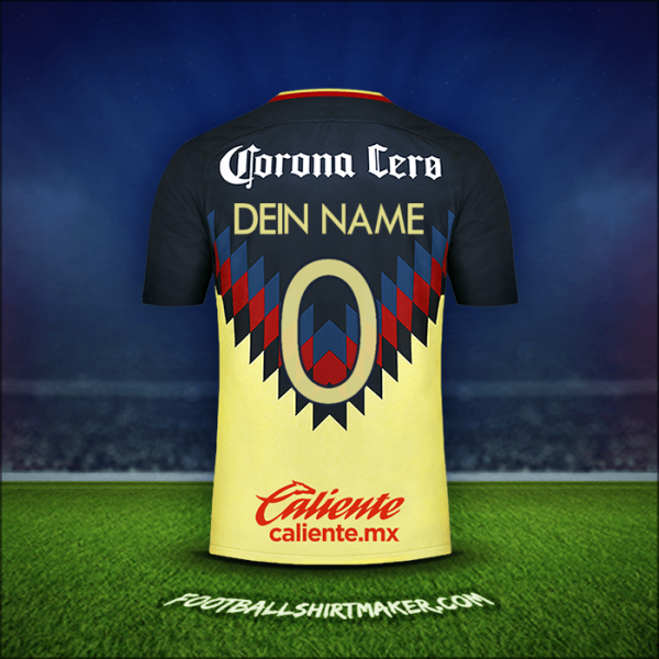 Trikot Club America 2017/18 -  dein name - 0