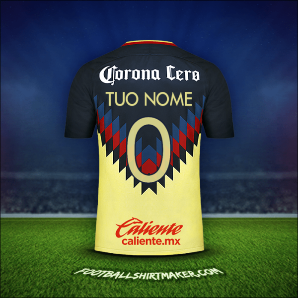 Maglia Club America 2017/18 -  tuo nome - 0