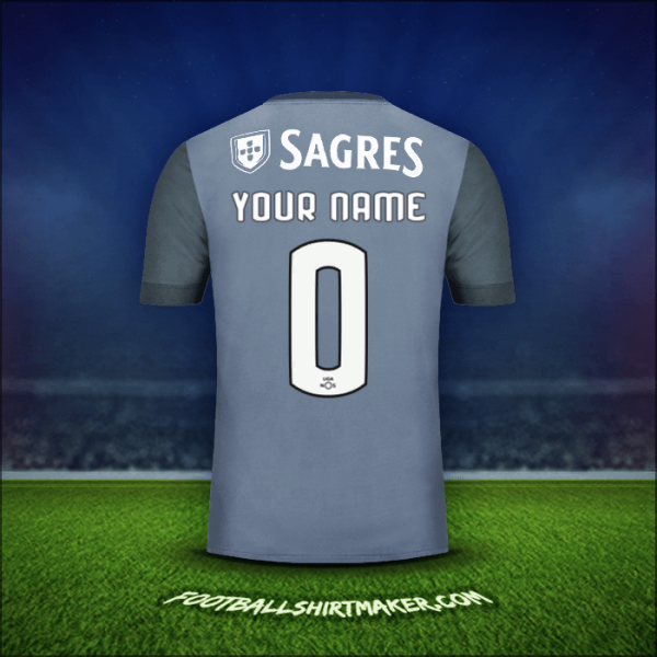 Shirt SL Benfica 2017/18 Away -  your name - 0