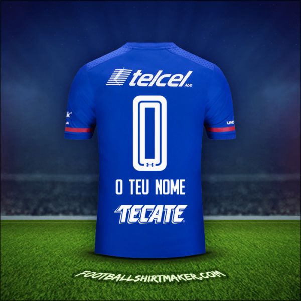 Camisola Cruz Azul 2017/18 -  o teu nome - 0