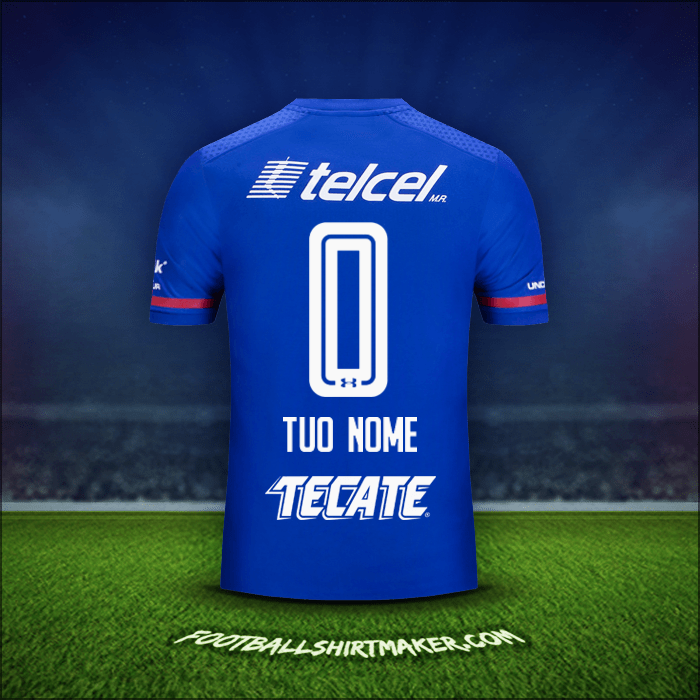 Maglia Cruz Azul 2017/18 -  tuo nome - 0