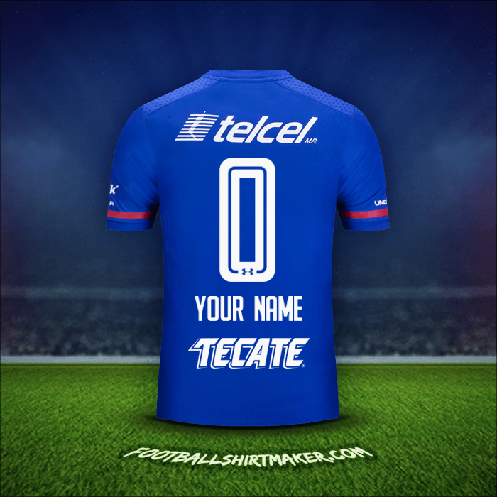 Jersey Cruz Azul 2017/18 -  your name - 0