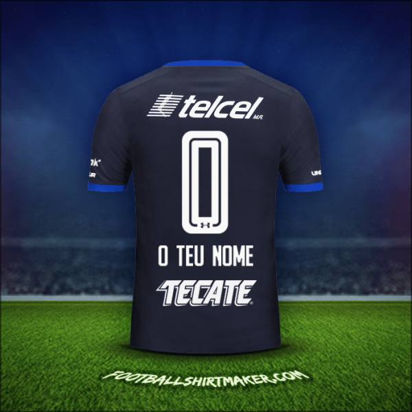 Camisola Cruz Azul 2017/18 Terceira -  o teu nome - 0