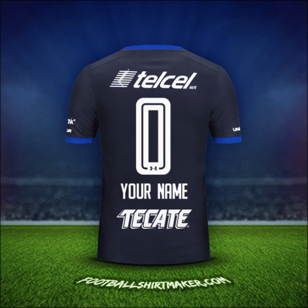 Shirt Cruz Azul 2017/18 Third -  your name - 0