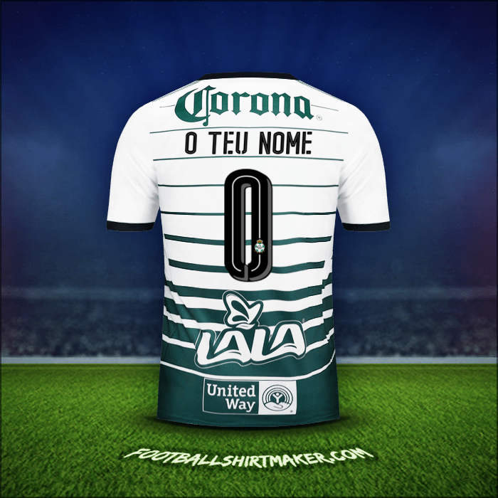 Camisola Santos Laguna 2017/18 -  o teu nome - 0