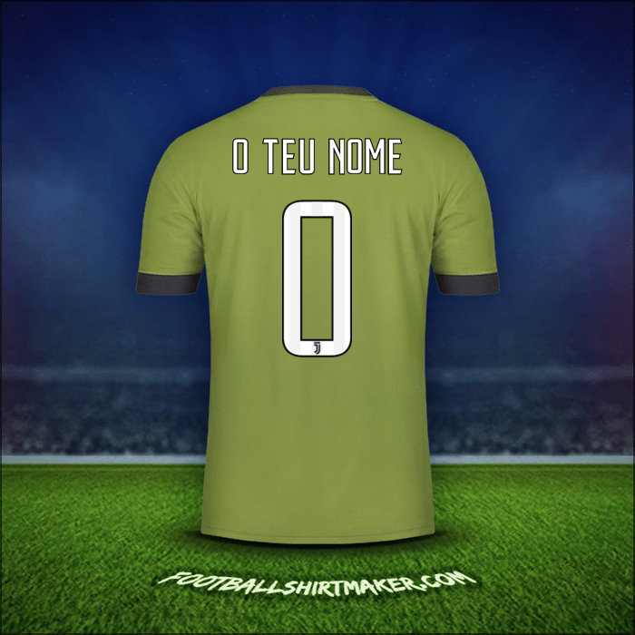 Camisola Juventus FC 2017/18 Terceira -  o teu nome - 0