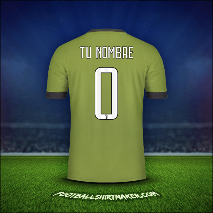 Camiseta Juventus FC 2017/18 Tercera -  tu nombre - 0