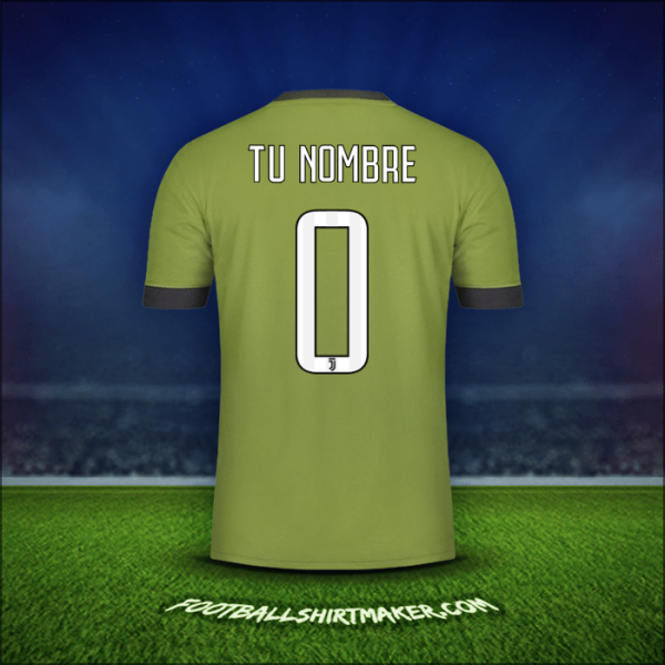 Camiseta Juventus FC 2017/18 Tercera -  tu nombre - 0