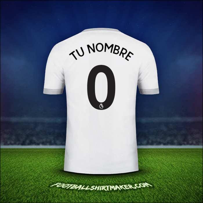 Jersey Manchester United 2017/18 Tercera -  tu nombre - 0