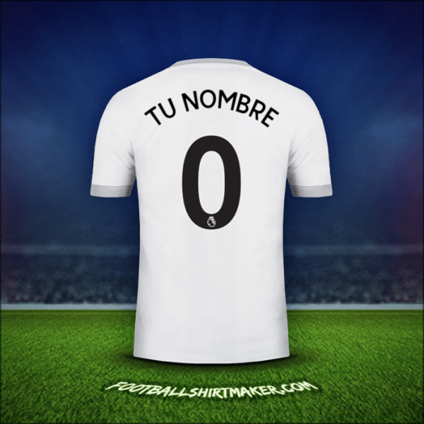 Jersey Manchester United 2017/18 Tercera -  tu nombre - 0