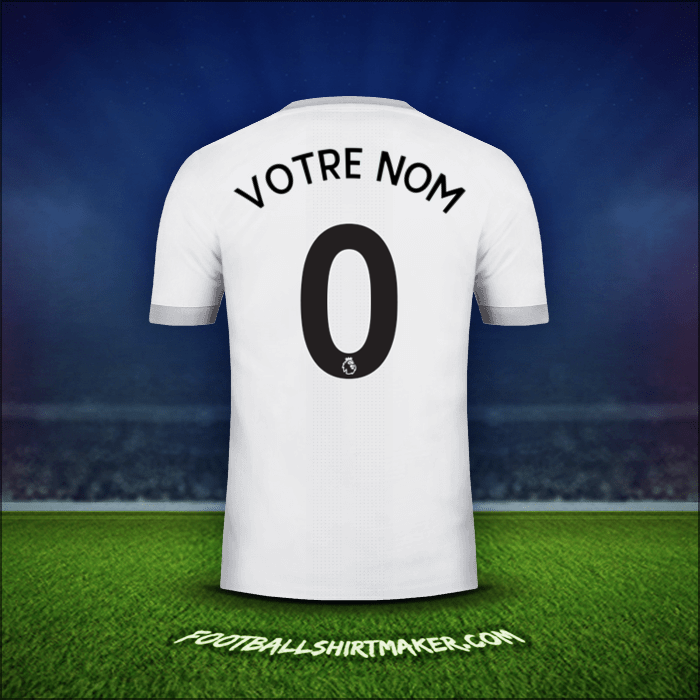 Maillot Manchester United 2017/18 Troisième -  votre nom - 0