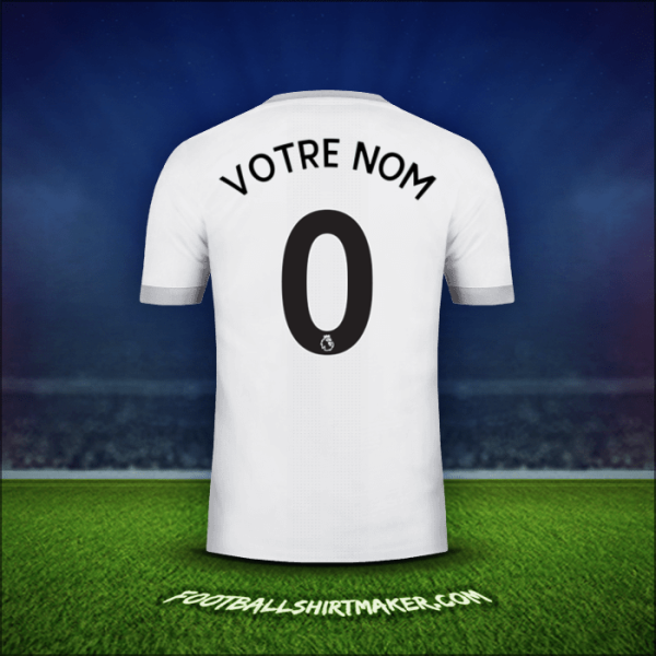 Maillot Manchester United 2017/18 Troisième -  votre nom - 0