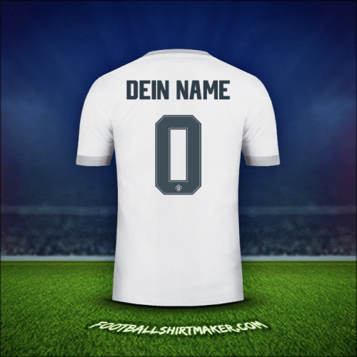 Trikot Manchester United Cup 2017/18 Dritte -  dein name - 0