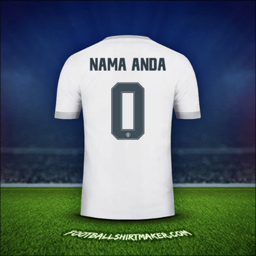 Jersey Manchester United Cup 2017/18 Ketiga -  nama anda - 0