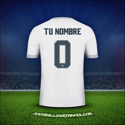Jersey Manchester United Cup 2017/18 Tercera -  tu nombre - 0