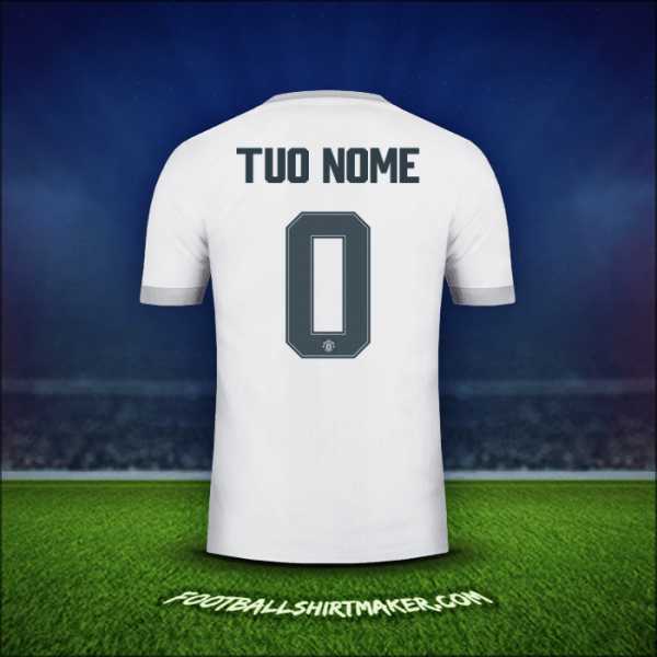 Maglia Manchester United Cup 2017/18 Terza -  tuo nome - 0
