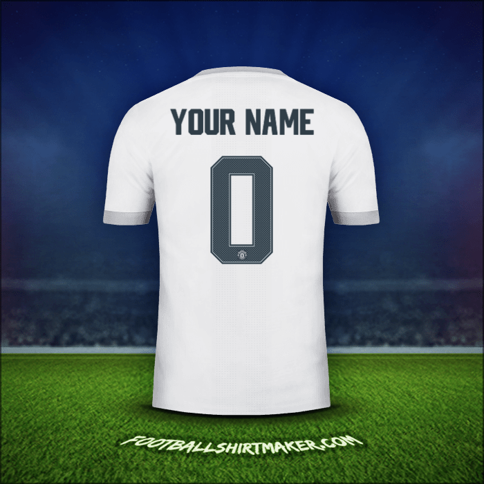 Jersey Manchester United Cup 2017/18 Third -  your name - 0