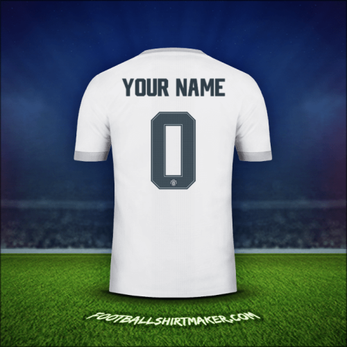 Shirt Manchester United Cup 2017/18 Third -  your name - 0