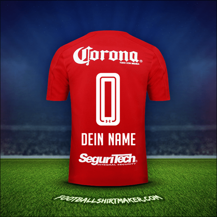 Trikot Toluca FC 2017/18 -  dein name - 0
